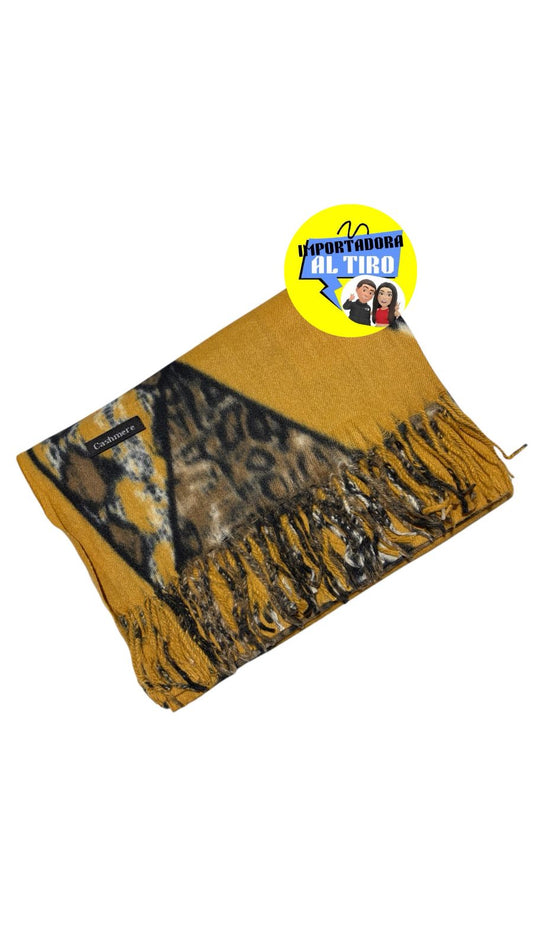 COQUETA MOSTAZA PRINT