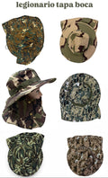 Legionario camuflado tapaboca