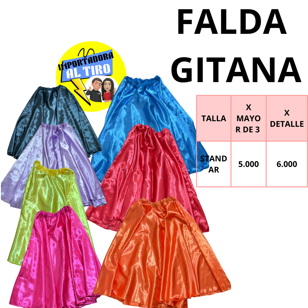 FALDA GITANA
