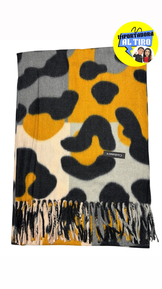 ELEGANTE MOSTAZA PRINT