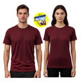 POLERA UNISEX BURDEO ALGODÓN
